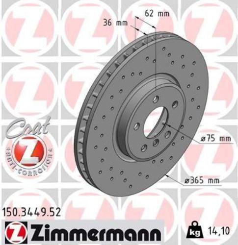 ATE Warnkontakt, Bremsbelagverschleiß 24.8190-0270.2 ZIMMERMANN Bremsscheibe 150.3449.52 + Bremsbelagsatz, Scheibenbremse 24170.195.1 Bild ATE Warnkontakt, Bremsbelagverschleiß 24.8190-0270.2 ZIMMERMANN Bremsscheibe 150.3449.52 + Bremsbelagsatz, Scheibenbremse 24170.195.1