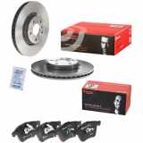 BREMBO Bremsscheibe 09.C138.11 + Bremsbelagsatz, Scheibenbremse P 24 057