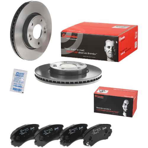 BREMBO Bremsscheibe 09.9574.41 + Bremsbelagsatz, Scheibenbremse P 30 018 Bild BREMBO Bremsscheibe 09.9574.41 + Bremsbelagsatz, Scheibenbremse P 30 018