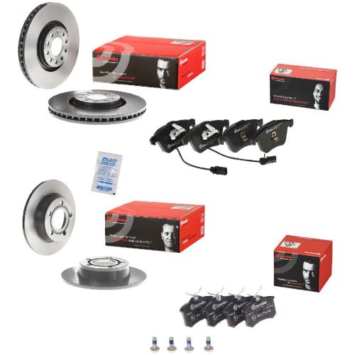 BREMBO Bremsbelagsatz, Scheibenbremse P 85 017 + Bremsscheibe 08.9084.11 + Bremsscheibe 09.A598.11 + Bremsbelagsatz, Scheibenbremse P 85 056 Bild BREMBO Bremsbelagsatz, Scheibenbremse P 85 017 + Bremsscheibe 08.9084.11 + Bremsscheibe 09.A598.11 + Bremsbelagsatz, Scheibenbremse P 85 056