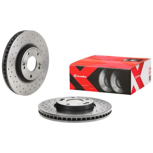 BREMBO Bremsscheibe 09.A532.2X + Bremsbelagsatz, Scheibenbremse P 30 065 Bild BREMBO Bremsscheibe 09.A532.2X + Bremsbelagsatz, Scheibenbremse P 30 065