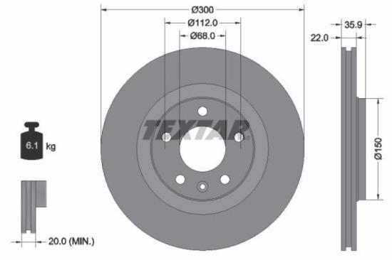 TEXTAR Bremsbelagsatz, Scheibenbremse 2395001 + Bremsscheibe 92137103 + Bremsscheibe 92143903 + Bremsbelagsatz, Scheibenbremse 2332601 Bild TEXTAR Bremsbelagsatz, Scheibenbremse 2395001 + Bremsscheibe 92137103 + Bremsscheibe 92143903 + Bremsbelagsatz, Scheibenbremse 2332601