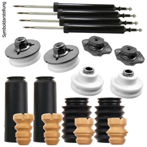 SACHS Federbeinstützlager 802 549 + Staubschutzsatz, Stoßdämpfer 900 132 + Staubschutzsatz, Stoßdämpfer 900 126 + Federbeinstützlager 802 547 + Federbeinstützlager 802 548 KAMOKA Stoßdämpfer 2000946 + Stoßdämpfer 2000295 + Stoßdämpfer 2000296 Bild SACHS Federbeinstützlager 802 549 + Staubschutzsatz, Stoßdämpfer 900 132 + Staubschutzsatz, Stoßdämpfer 900 126 + Federbeinstützlager 802 547 + Federbeinstützlager 802 548 KAMOKA Stoßdämpfer 2000946 + Stoßdämpfer 2000295 + Stoßdämpfer 2000296