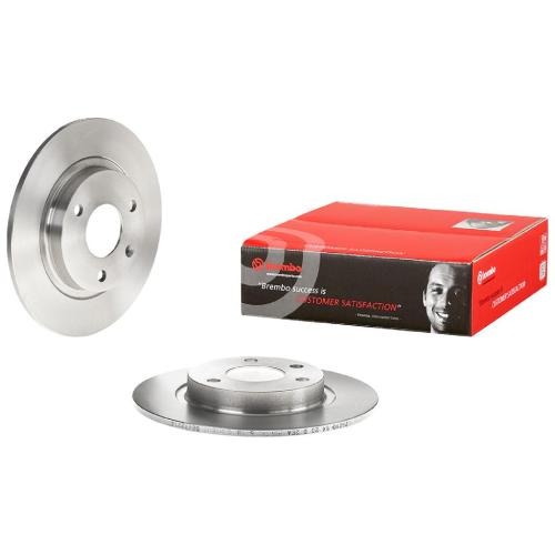 BREMBO Bremsbelagsatz, Scheibenbremse P 61 034 + Bremsscheibe 08.4929.14 Bild BREMBO Bremsbelagsatz, Scheibenbremse P 61 034 + Bremsscheibe 08.4929.14