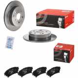 BREMBO Bremsscheibe 08.C931.11 + Bremsbelagsatz, Scheibenbremse P 83 152