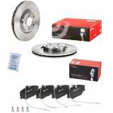 BREMBO Bremsscheibe 09.5180.24 + Bremsbelagsatz, Scheibenbremse P 23 061