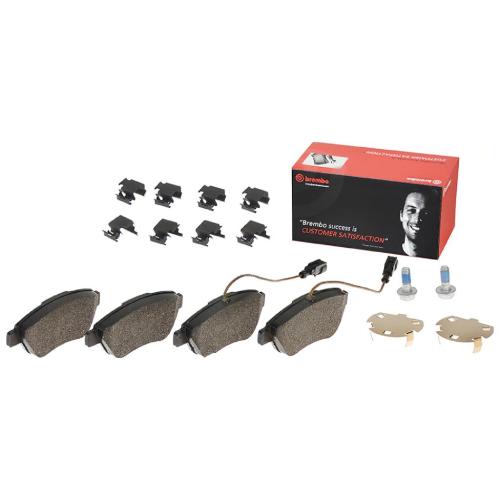 BREMBO Bremsbelagsatz, Scheibenbremse P 23 141 + Bremsscheibe 09.5843.11 Bild BREMBO Bremsbelagsatz, Scheibenbremse P 23 141 + Bremsscheibe 09.5843.11