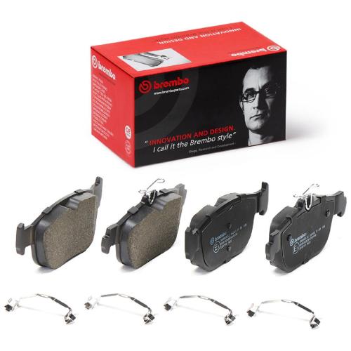 BREMBO Bremsbelagsatz, Scheibenbremse P 85 189 + Bremsscheibe 08.B413.11 Bild BREMBO Bremsbelagsatz, Scheibenbremse P 85 189 + Bremsscheibe 08.B413.11