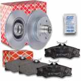FEBI BILSTEIN Bremsbelagsatz, Scheibenbremse 16298 + Bremsscheibe 02583