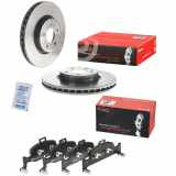 BREMBO Bremsscheibe 09.D058.11 + Bremsbelagsatz, Scheibenbremse P 85 164