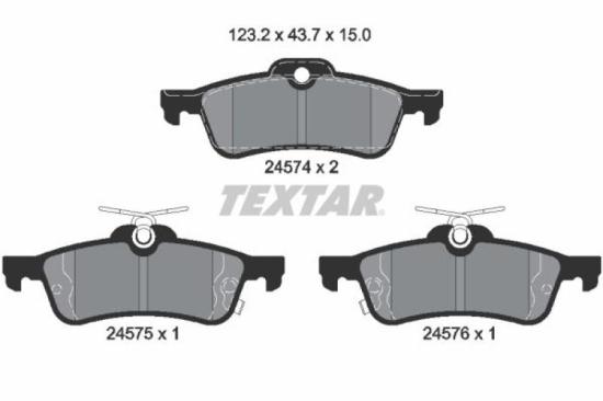 TEXTAR Bremsscheibe 92164203 + Bremsbelagsatz, Scheibenbremse 2402201 + Bremsbelagsatz, Scheibenbremse 2457401 + Bremsscheibe 92161903 Bild TEXTAR Bremsscheibe 92164203 + Bremsbelagsatz, Scheibenbremse 2402201 + Bremsbelagsatz, Scheibenbremse 2457401 + Bremsscheibe 92161903
