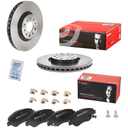 BREMBO Bremsscheibe 09.5180.41 + Bremsbelagsatz, Scheibenbremse P 23 178 Bild BREMBO Bremsscheibe 09.5180.41 + Bremsbelagsatz, Scheibenbremse P 23 178