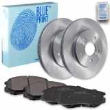 BLUE PRINT Bremsbelagsatz, Scheibenbremse ADG04295 + Bremsscheibe ADD64331