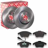 FEBI BILSTEIN Bremsscheibe 24384 + Bremsbelagsatz, Scheibenbremse 16502