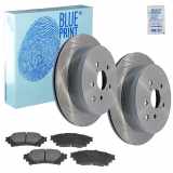 BLUE PRINT Bremsbelagsatz, Scheibenbremse ADT342186 + Bremsscheibe ADT343225