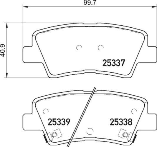 BREMBO Bremsbelagsatz, Scheibenbremse P 30 094X + Bremsscheibe 08.C172.2X Bild BREMBO Bremsbelagsatz, Scheibenbremse P 30 094X + Bremsscheibe 08.C172.2X