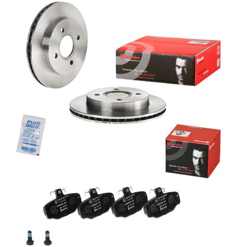 BREMBO Bremsbelagsatz, Scheibenbremse P 24 018 + Bremsscheibe 09.5708.10 Bild BREMBO Bremsbelagsatz, Scheibenbremse P 24 018 + Bremsscheibe 09.5708.10