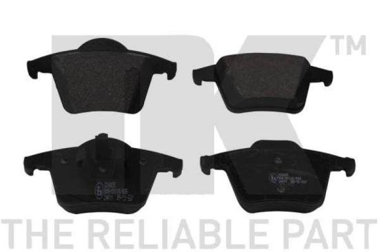 NK Bremsscheibe 204852 + Bremsbelagsatz, Scheibenbremse 224825 Bild NK Bremsscheibe 204852 + Bremsbelagsatz, Scheibenbremse 224825