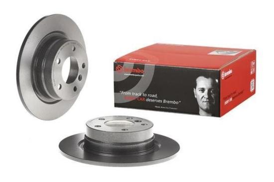 BREMBO Bremsbelagsatz, Scheibenbremse P 06 037 + Bremsscheibe 08.A205.11 Bild BREMBO Bremsbelagsatz, Scheibenbremse P 06 037 + Bremsscheibe 08.A205.11