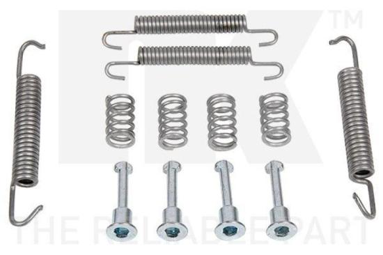 NK Bremsbackensatz, Feststellbremse 2715638 + Zubehörsatz, Feststellbremsbacken 7915621 + Bremsscheibe 201539 + Bremsbelagsatz, Scheibenbremse 221520 Bild NK Bremsbackensatz, Feststellbremse 2715638 + Zubehörsatz, Feststellbremsbacken 7915621 + Bremsscheibe 201539 + Bremsbelagsatz, Scheibenbremse 221520