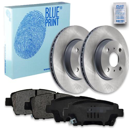 BLUE PRINT Bremsscheibe ADT343222 + Bremsbelagsatz, Scheibenbremse ADT342177 Bild BLUE PRINT Bremsscheibe ADT343222 + Bremsbelagsatz, Scheibenbremse ADT342177