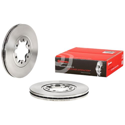 BREMBO Bremsbelagsatz, Scheibenbremse P 24 051 + Bremsscheibe 09.A862.10 Bild BREMBO Bremsbelagsatz, Scheibenbremse P 24 051 + Bremsscheibe 09.A862.10