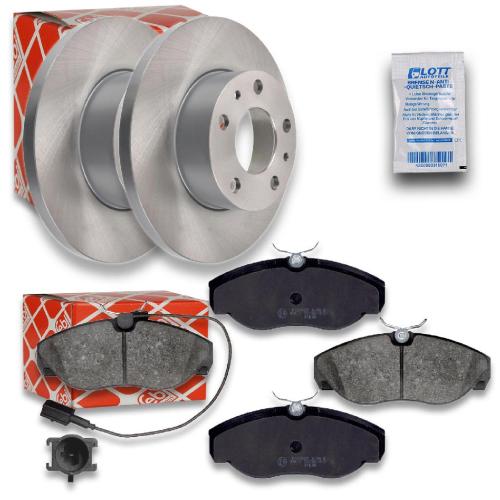 FEBI BILSTEIN Bremsbelagsatz, Scheibenbremse 16391 + Bremsscheibe 10563 Bild FEBI BILSTEIN Bremsbelagsatz, Scheibenbremse 16391 + Bremsscheibe 10563