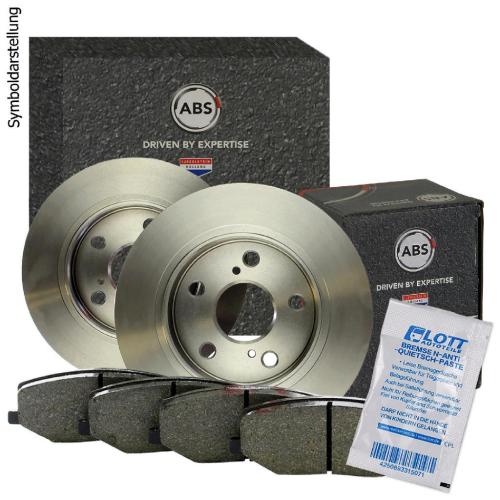 A.B.S. Bremsbelagsatz, Scheibenbremse 36010 + Bremsscheibe 15760 Bild A.B.S. Bremsbelagsatz, Scheibenbremse 36010 + Bremsscheibe 15760
