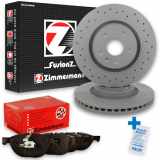 ZIMMERMANN Bremsbelagsatz, Scheibenbremse 23325.160.1 + Bremsscheibe 430.2632.70