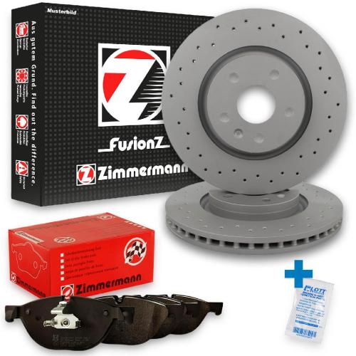 ZIMMERMANN Bremsbelagsatz, Scheibenbremse 23325.160.1 + Bremsscheibe 430.2632.70 Bild ZIMMERMANN Bremsbelagsatz, Scheibenbremse 23325.160.1 + Bremsscheibe 430.2632.70