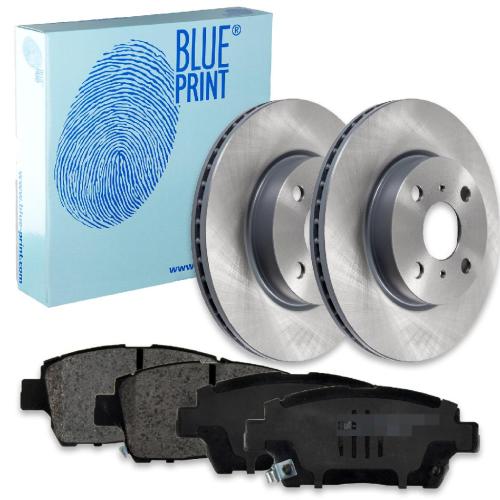 BLUE PRINT Bremsscheibe ADT343222 + Bremsbelagsatz, Scheibenbremse ADT342177 Bild BLUE PRINT Bremsscheibe ADT343222 + Bremsbelagsatz, Scheibenbremse ADT342177