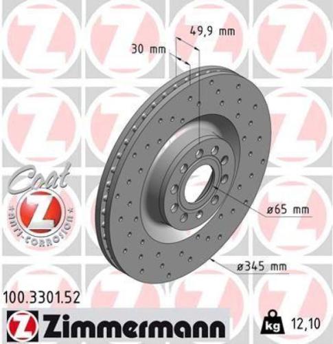 ZIMMERMANN SPORT BREMSSCHEIBEN + BELÄGE VORNE+ HINTEN VW GOLF 5 R32 PASSAT R36 AUDI A3 Bild ZIMMERMANN SPORT BREMSSCHEIBEN + BELÄGE VORNE+ HINTEN VW GOLF 5 R32 PASSAT R36 AUDI A3