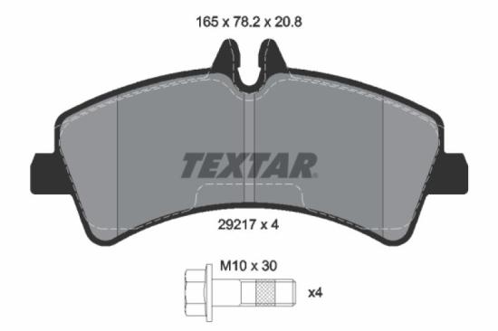 TEXTAR Bremsscheibe 93143400 + Bremsbelagsatz, Scheibenbremse 2921702 + Warnkontakt, Bremsbelagverschleiß 98036500 Bild TEXTAR Bremsscheibe 93143400 + Bremsbelagsatz, Scheibenbremse 2921702 + Warnkontakt, Bremsbelagverschleiß 98036500