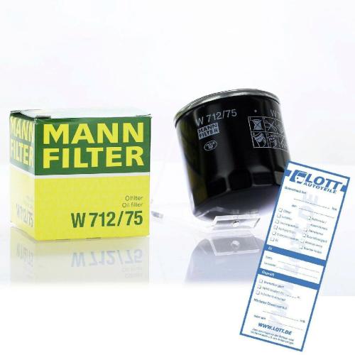 MAPCO Verschlussschraube, Ölwanne 95949 MANN-FILTER Ölfilter W 712/75 ROWE Motoröl 20058-0050-99 Bild MAPCO Verschlussschraube, Ölwanne 95949 MANN-FILTER Ölfilter W 712/75 ROWE Motoröl 20058-0050-99