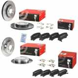 BREMBO Bremsbelagsatz, Scheibenbremse P 30 067 + Bremsscheibe 08.C172.10 + Bremsbelagsatz, Scheibenbremse P 18 025 + Bremsscheibe 09.C174.11