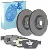BLUE PRINT Bremsscheibe ADF124378 + Bremsbelagsatz, Scheibenbremse ADF124234