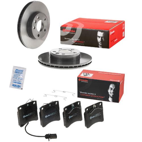 BREMBO Bremsscheibe 09.7131.11 + Bremsbelagsatz, Scheibenbremse P 85 048 Bild BREMBO Bremsscheibe 09.7131.11 + Bremsbelagsatz, Scheibenbremse P 85 048