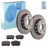 BLUE PRINT Bremsscheibe ADV1843102 + Bremsbelagsatz, Scheibenbremse ADV184206