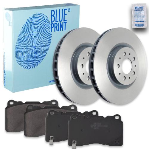 BLUE PRINT Bremsbelagsatz, Scheibenbremse ADA104282 + Bremsscheibe ADBP430039 Bild BLUE PRINT Bremsbelagsatz, Scheibenbremse ADA104282 + Bremsscheibe ADBP430039