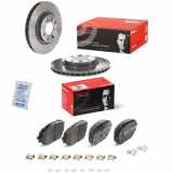 BREMBO Bremsbelagsatz, Scheibenbremse P 68 073 + Bremsscheibe 09.C285.11