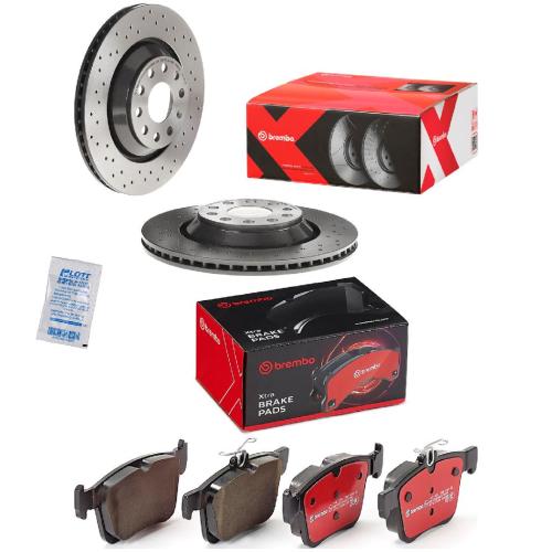 BREMBO Bremsbelagsatz, Scheibenbremse P 85 125X + Bremsscheibe 09.A200.1X Bild BREMBO Bremsbelagsatz, Scheibenbremse P 85 125X + Bremsscheibe 09.A200.1X