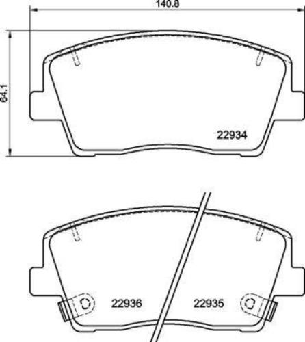 BREMBO Bremsbelagsatz, Scheibenbremse P 30 119 + Bremsscheibe 09.D994.11 Bild BREMBO Bremsbelagsatz, Scheibenbremse P 30 119 + Bremsscheibe 09.D994.11