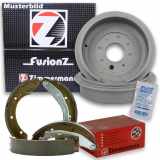 ZIMMERMANN Bremsbackensatz 10990.142.0 + Bremstrommel 430.1794.20