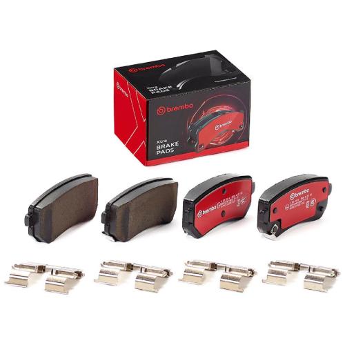 BREMBO Bremsbelagsatz, Scheibenbremse P 30 051X + Bremsscheibe 08.A869.1X Bild BREMBO Bremsbelagsatz, Scheibenbremse P 30 051X + Bremsscheibe 08.A869.1X