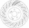 TRW Bremsscheibe DF6873S + Bremsbelagsatz, Scheibenbremse GDB1972 + Warnkontakt, Bremsbelagverschleiß GIC336 Bild TRW Bremsscheibe DF6873S + Bremsbelagsatz, Scheibenbremse GDB1972 + Warnkontakt, Bremsbelagverschleiß GIC336