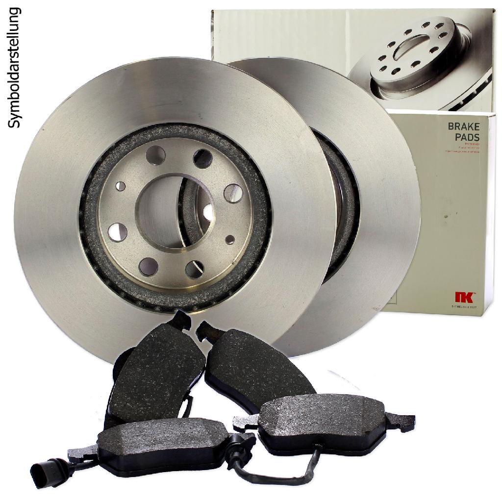 NK Bremsbelagsatz, Scheibenbremse 223635 + Bremsscheibe 202348