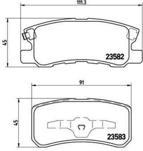 BREMBO Bremsscheibe 08.A755.1X + Bremsbelagsatz, Scheibenbremse P 54 031X Bild BREMBO Bremsscheibe 08.A755.1X + Bremsbelagsatz, Scheibenbremse P 54 031X