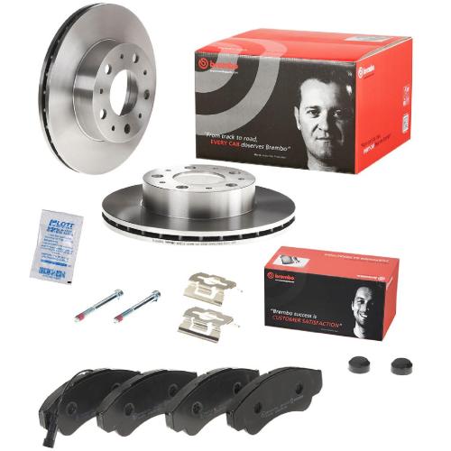 BREMBO Bremsbelagsatz, Scheibenbremse P 23 092 + Bremsscheibe 09.8932.10 Bild BREMBO Bremsbelagsatz, Scheibenbremse P 23 092 + Bremsscheibe 09.8932.10