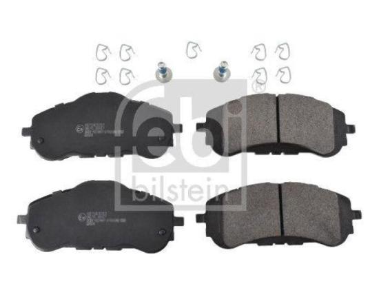 FEBI BILSTEIN Bremsbelagsatz, Scheibenbremse 116241 + Bremsscheibe 105715 Bild FEBI BILSTEIN Bremsbelagsatz, Scheibenbremse 116241 + Bremsscheibe 105715