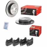 BREMBO Bremsbelagsatz, Scheibenbremse P 56 048 + Bremsscheibe 09.7813.11